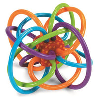 Load image into Gallery viewer, Manhattan Toy Winkel Rattle & Sensory Teether Toy