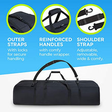 Load image into Gallery viewer, BagMate Multipurpose Telescope Bag, 39x12.3x12.3 inch – Shock-Absorbent Telescope Carrying Case with Adjustable Shoulder Strap and Extra Storage – Water Repellent