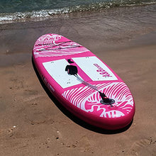 Load image into Gallery viewer, Pink Paddleboard Inflatable Paddle Board,ISUP 10'6''x32''x6'' Stand Up Paddle Board Standing Boat for Adult, Inflatable Paddle Boards for Adults 320lbs Capacity,15PSI Pressure(Pink)