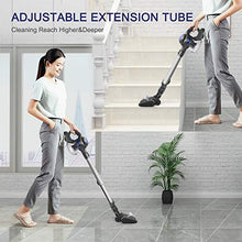 Load image into Gallery viewer, MOOSOO Cordless Vacuum, 4 in 1 Powerful Suction Stick Vacuum Cleaner 1.3L Capacity for Home Hard Floor Carpet Car Pet Lightweight XL-618A