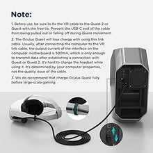Load image into Gallery viewer, KIWI design Link Cable for Oculus/Meta Quest 2/1, 10 Feet/3m USB C 3.2 Gen1 Cable, Black
