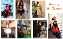 Load image into Gallery viewer, Bridesmay Black Tutu Skirt for Women 50s Vintage Ballet Bubble Dance Skirts for Halloween Cosplay Party Black L