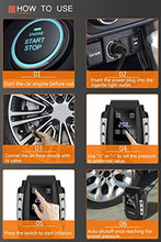 Load image into Gallery viewer, sanyi Portable Air Compressor air Pump DC 12V Portable Tire Inflator for Car Tires, Bicycles and Other Inflatables with 3 Nozzles and Storage Bag (Silver)