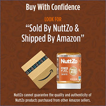 Load image into Gallery viewer, Natural Power Fuel Smooth Nut Butter by NuttZo | 7 Nuts & Seeds Blend, Paleo, Non-GMO, Gluten-Free, Vegan, Kosher | Peanut-Free, 1g Sugar, 6g Protein | 12oz Jar
