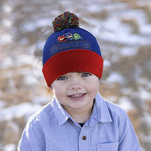 Load image into Gallery viewer, PJ Masks E-ONE Winter Hat, Kids Gloves or Toddlers Mittens, Baby Beanie for Boy Ages, Red/Blue, Age 2-4