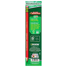 Load image into Gallery viewer, Ticonderoga Erasable Checking Pencils with Eraser, Pre-sharpened, Red, 12-Pack (14259)