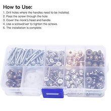 Load image into Gallery viewer, Shanrya Button Stud, Drawer Pull Leather Rivets Brass Plating for Clothe for Leather Bracelet for DIY Bags for Belts