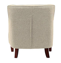 Load image into Gallery viewer, Amazon Brand – Stone & Beam Decatur Modern Tufted Wingback Living Room Accent Chair, 32.3"W, Oatmeal