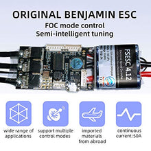 Load image into Gallery viewer, Flipsky FSESC 4.12 50A Open Sourse Project Electric Speed Controller for Electric Skateboard/E-Scooter/ebike DIY Accessories SK8 EScooter Regenerative Braking SK8-ESC with High-end Quality Capacitors