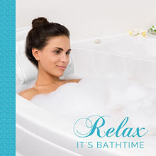 Load image into Gallery viewer, COMFYSURE Bath Cushion for Tub - Extra-Large Full Body Bath Tub Pillow & Non-Slip Spa Bathtub Mat Mattress Pad with Super Thick Breathable 3D Mesh Layers - Great Back Support for Adults (48"x 15")