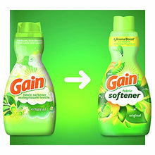 Load image into Gallery viewer, Gain Laundry Fabric Softener Liquid, Original Scent, 41 fl oz, 48 loads, HE Compatible, Pack of 4, (Packaging May Vary)