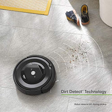 Load image into Gallery viewer, iRobot Roomba E5 (5150) Robot Vacuum - Wi-Fi Connected, Works with Alexa, Ideal for Pet Hair, Carpets, Hard, Self-Charging Robotic Vacuum, Black
