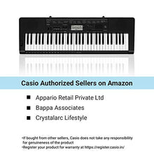 Load image into Gallery viewer, Casio CTK-3500 61-Key Touch Sensitive Portable Keyboard with Power Supply,Black