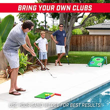 Load image into Gallery viewer, GoSports BattleChip Backyard Golf Cornhole Game, Includes Chipping Target, 16 Foam Balls, Hitting Mat and Carrying Case