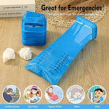 Load image into Gallery viewer, Valchoose Upgraded 60 Pack Vomit Bags Disposable Quadrate, 1000ML Emesis Bags Disposable Hospital Grade, Handy, Easy to Use Throw up Bags for Kids, Pregnant, Car & Morning Sickness