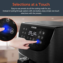 Load image into Gallery viewer, COSORI Air Fryer Max XL(100 Recipes) Electric Hot Oven Oilless Cooker LED Touch Digital Screen with 11 Presets, Preheat& Shake Reminder, Nonstick Basket, 1700W, 5.8 QT-Black