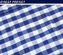 Load image into Gallery viewer, TACVASEN Men's Cotton Shirts with Pocket Breathable Button Down Shirts Working Tops, XL
