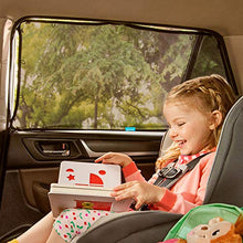 Load image into Gallery viewer, Munchkin Brica Magnetic Stretch to Fit Sun Shade, Black