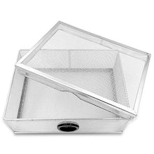 Load image into Gallery viewer, Upgraded – WiFi Router Cover, EMF Guard, Blocks 90-95% of EMF RF Waves, 12” x 9” x 3”, EMF WiFi Cover, WiFi Radiation Cover, EMF Protection Router, Router Shield Universal Fit – Silver