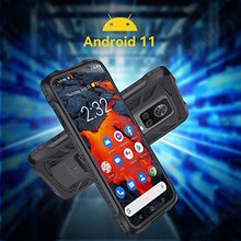 Load image into Gallery viewer, Unlocked Rugged Smartphone, CUBOT King Kong 7 Android 11 Unlocked Rugged Phone, 6.36” HD+ Screen, 8GB+128GB, 64MP Main Camera IP68 Waterproof Phones, 4G Dual SIM Cell Phones, Face ID, NFC/GPS, Black