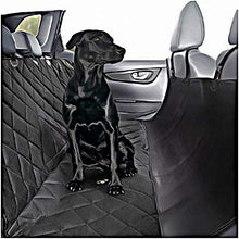 Load image into Gallery viewer, Plush Paws Products Hammock Car Seat Cover with Pet Harnesses, Regular (Black)