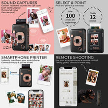 Load image into Gallery viewer, Fujifilm Instax Mini LiPlay Hybrid Instant Camera (Elegant Black) + Fujifilm Instax Instant Film (40 Shots) + 32GB mciroSDHC Memory Card + Compact Camera Case - Deluxe Bundle