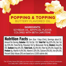 Load image into Gallery viewer, Orville Redenbacher's Popping & Topping Buttery Flavored Oil, Keto Friendly, 16 Fluid oz, Pack of 6