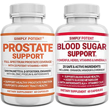 Load image into Gallery viewer, Prostate Support + Blood Sugar Support Supplement Bundle