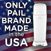 Load image into Gallery viewer, Playtex Diaper Genie Complete Pail with Built-In Odor Controlling Antimicrobial, Includes Pail & 1 Refill, White