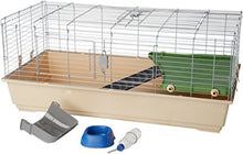 Load image into Gallery viewer, AmazonBasics Small Animal Cage Habitat With Accessories - 49 x 27 x 21 Inches, Jumbo