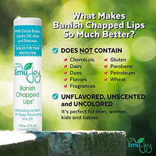 Load image into Gallery viewer, Banish Chapped Lips Emu Oil Lip Balm for Severe Dry Lips Jumbo Tube