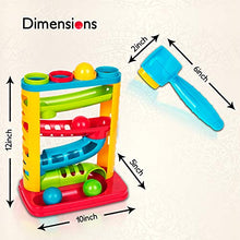 Load image into Gallery viewer, Award Winning Durable Pound A Ball, Stacking, Learning, Active, Early Developmental Montessori Toy, Fun Gift for Toddler & Kids - STEM Developmental Educational Toys - Great Birthday Gift