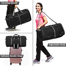 Load image into Gallery viewer, Gonex 100L Packable Travel Duffle Bag, Extra Large Luggage Duffel (Black)
