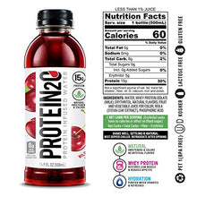 Load image into Gallery viewer, Protein2o 15g Whey Protein Infused Water, Flavor Fusion Variety Pack, 16.9 oz Bottle (Pack of 12)
