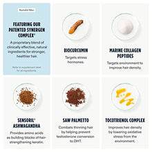 Load image into Gallery viewer, Nutrafol Men's Hair Growth Supplement, Clinically Proven for Thicker-Looking, Stronger-Feeling Hair and More Scalp Coverage (3-Month Supply)