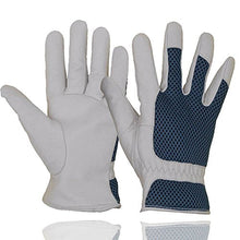 Load image into Gallery viewer, Leather Gardening Gloves Women, 3D Mesh Breathable Garden Working Glove