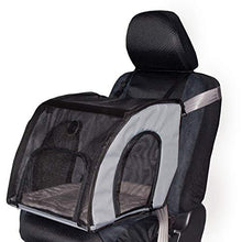 Load image into Gallery viewer, K&H Pet Products Travel Safety Pet Carrier Small Gray 17" x 16" x 15"