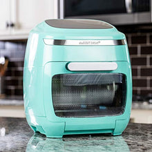 Load image into Gallery viewer, GoWISE USA GW77723 11.6-Quart Air Fryer Toaster Oven with Rotisserie & Dehydrator + 50 Recipes, Vibe Mint