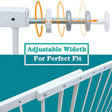 Load image into Gallery viewer, Fairy Baby Window Guards for Children, Adjustable Wide Child Safety Window Guard Prevents Accidental Falls, Home Security Childproof Interior Bar Guard for Windows Wide 36.22" - 61.41"(2 Panels)