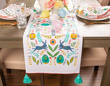 Load image into Gallery viewer, DII Easter Folk Collection, Kitchen Tabletop, Table Runner, 14x72, Easter Folk