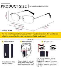 Load image into Gallery viewer, Reading Glasses Blue Light Blocking For Men Women Computer Readers Lightweight Spring Hinges Metal Frame Glasses