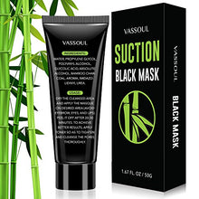 Load image into Gallery viewer, Vassoul Blackhead Remover Mask, Peel Off Blackhead Mask, Black Mask - Deep Cleansing Facial Mask for Face & Nose