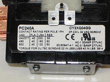 Load image into Gallery viewer, Contactor Double Two Pole 40 Amp 24 Volts Air Conditioning PC240A