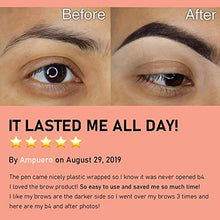 Load image into Gallery viewer, iMethod Eyebrow Pen Black / Brown & Eyebrow Gel Clear