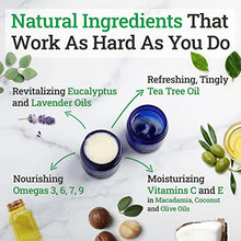 Load image into Gallery viewer, Remedy Tea Tree Oil Balm - Cream for Athletes Foot, Jock Itch, Ringworm, Eczema, Nail Issues, Rash, Skin Irritation - Ointment for Dry, Itchy Skin - Foot & Body Balm with Lavender & Eucalyptus - 2 Oz