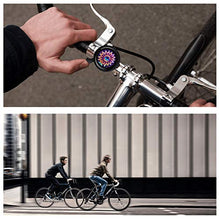 Load image into Gallery viewer, ZYCCW Customized Design Bike Bicycle Bell, Loud Long Crisp Clear Sound for Adults Kids Mountain Road Bike BMX Electric Bike (Evil Eye Flower)