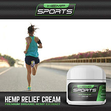 Load image into Gallery viewer, Hemp Pain Relief Cream - Hemp Cream - Arnica Gel Pain Relief - MSM 1000mg - Menthol Essential Oil - Camphor Cream - Joint Relief - Arthritis Pain Cream, Pain Relief Cream, Pain Relief Gel - HempSports
