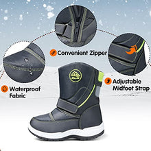 Load image into Gallery viewer, K KomForme Boys Girls Snow Boots Waterproof Winter Outdoor Boots(Toddler/Little Kid/Big Kid)