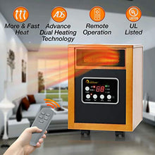 Load image into Gallery viewer, Dr Infrared Heater Portable Space Heater, 1500-Watt