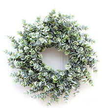 Load image into Gallery viewer, 不适用 Large Size 18” Eucalyptus Front Door Wreath Handcrafted Wreath for Home Decor, Wreaths for Holiday Festival Home Farmhouse Wall